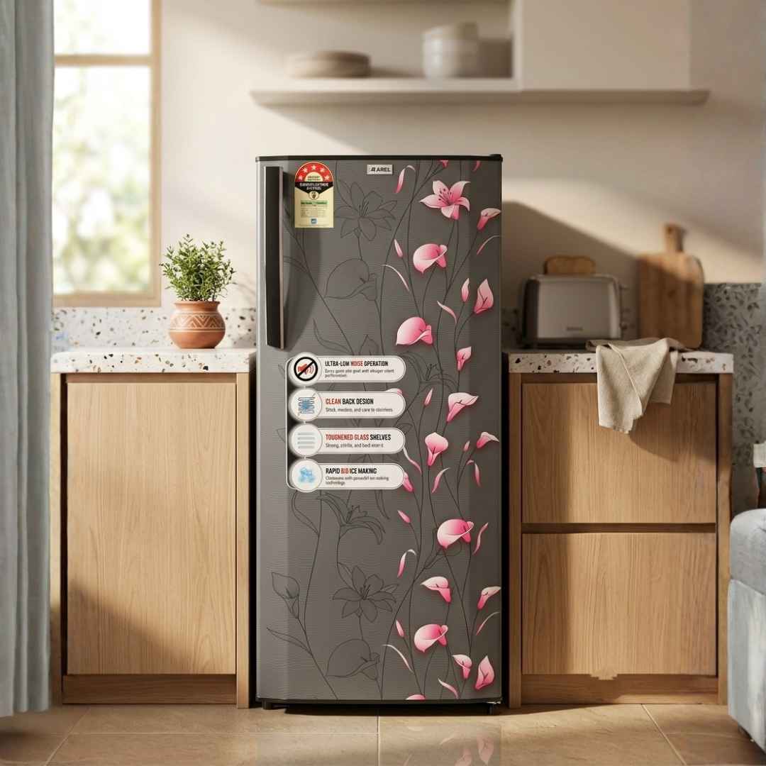 AREL 210L Direct Cool Single Door Refrigerator 